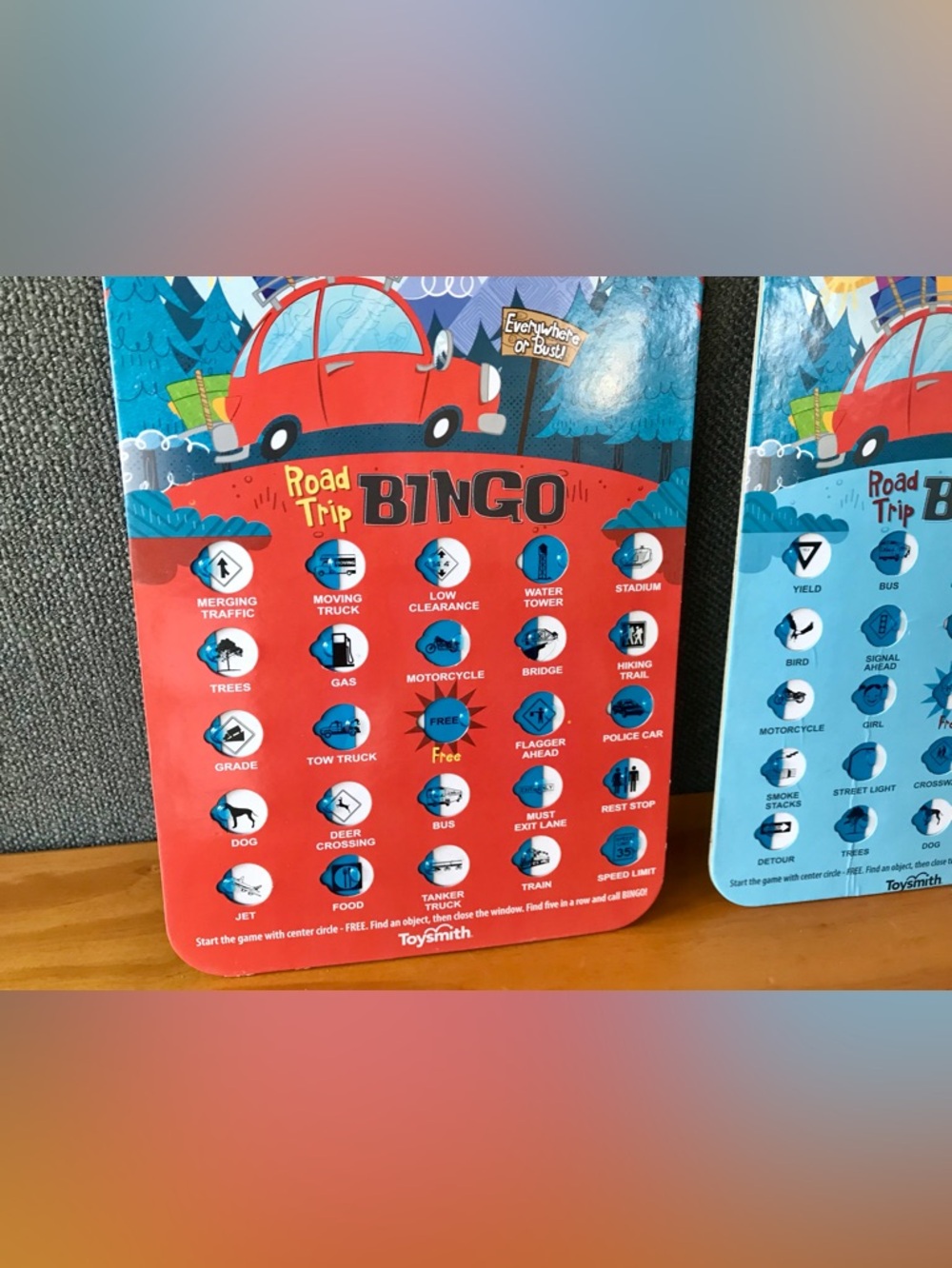 NEW Road Trip Bingo Travel Car Game Fun For All Ages Passenger Ride Share - Picture 7 of 12